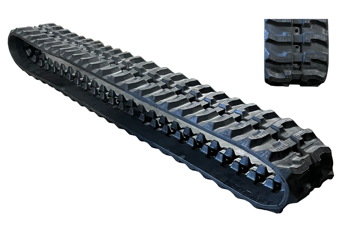 HERO® 250x72x52 Rubber Track For Mini Excavators Skid Steers Loaders D