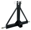 HERO 3-Point Trailer Hitch 2" Receiver for CAT 1 Tractors - 3,000lbs Capacity