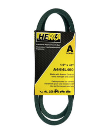  HERO® 1/2 inch x 46 inch Aramid Kevlar Lawn Mower Belt Replacement For Reference A44 4L460
