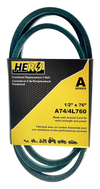 HERO® 1/2 inch x 76 inch Aramid Kevlar Lawn Mower Belt Replacement For Reference A74 4L760