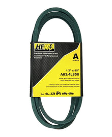  HERO® 1/2 inch x 85 inch Aramid Kevlar Lawn Mower Belt Replacement For Reference A83 4L850