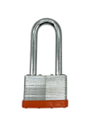 HERO® 2.5" 65mm Heavy Duty Laminated Padlock Reinforced Hardened Steel Shackle For Trailers Machinery Lockers Garages Doors Gates Includes 2 Keys Unique Pattern For Every Lock