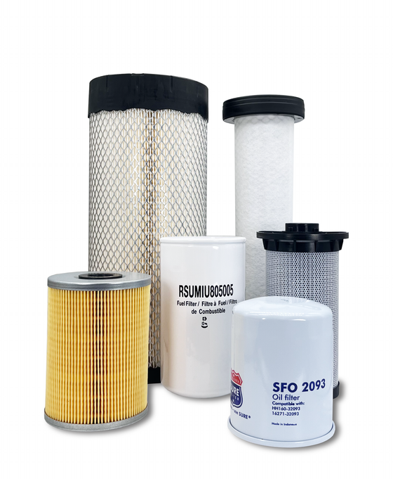 Maintenance Filter Kit HERO® Maintenance Filter Kit For John Deere 325G Skid Steer Loader ...