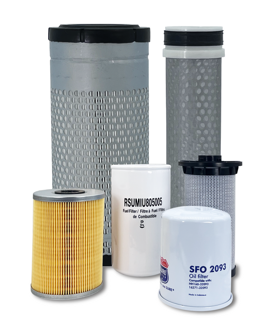 HERO® Maintenance Filter Kit For John Deere 30G Compact Excavator