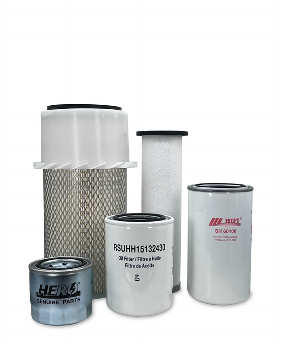 HERO® Maintenance Filter Kit For Kubota R520BH Wheel Loader