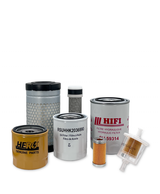 HERO® Maintenance Filter Kit For New Holland TZ25DA Compact Tractor