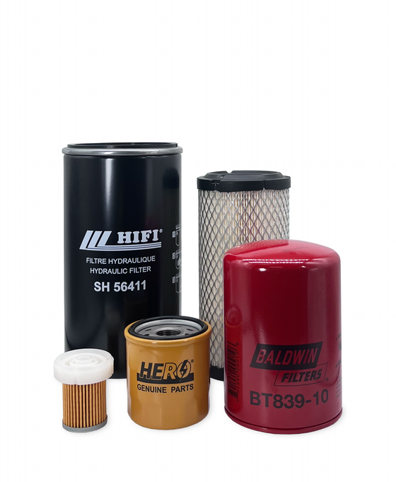 HERO® Maintenance Filter Kit For New Holland Workmaster 25 Compact Tractor