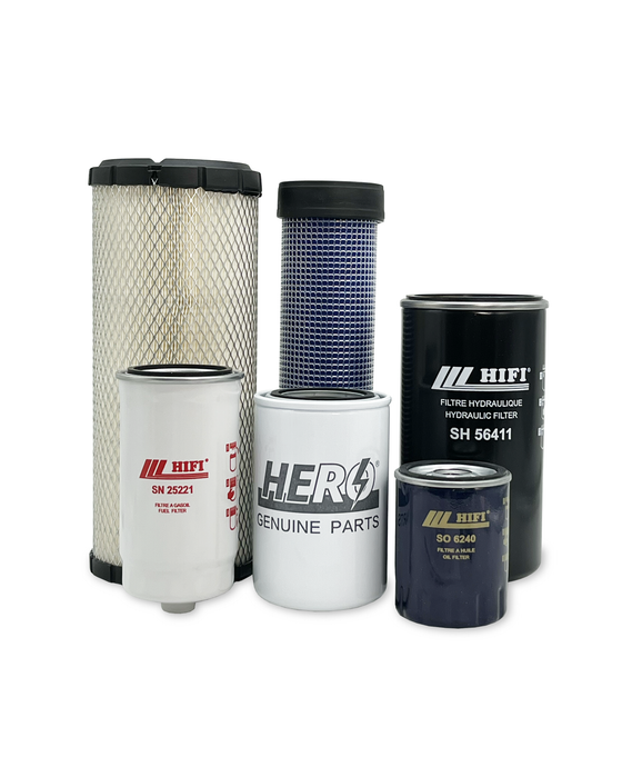 HERO® Maintenance Filter Kit For New Holland Boomer 55 Compact Tractor