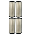 HERO Primary Air Filter Replaces Gehl 104047 – Crosses Bobcat M6666375, John Deere SU55720, Kubota 3F75011221, Komatsu 6001852210, Case IH 85826956