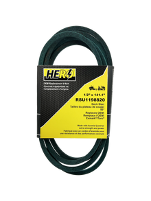  HERO OEM Aramid Kevlar Replacement Belt for Toro 1198820 - Fits TimeCutter, Power Max - 1/2" x 141-1/2"