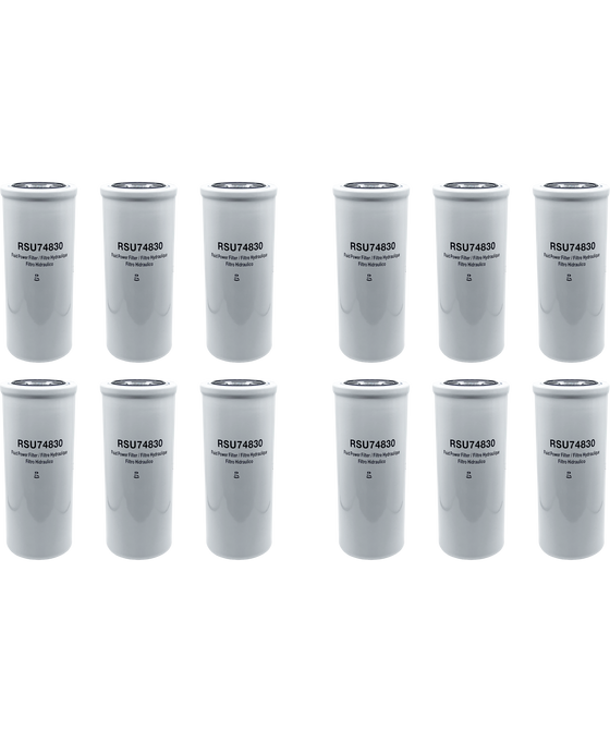 HERO Spin-On Hydraulic Oil Filter Replaces GEHL 074830 Fits Gehl 4640 5640 SL4640 SL5640 Skid Steer Loaders and More